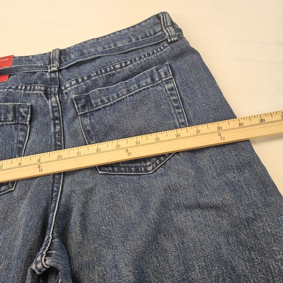 Lucky Brand NWT Palazzo Blue Jeans Size 2/26 26 X 31 Retail $129 Wide Leg - Picture 11 of 12